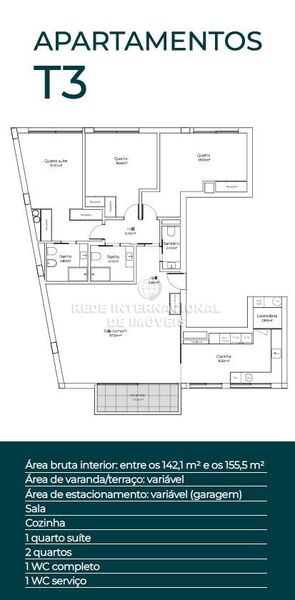 Apartamento no centro T3 Vila Nova de Gaia - ar condicionado