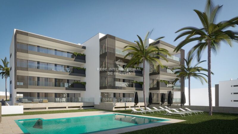 Apartment T2 Modern Portimão - balcony, balconies, swimming pool, garage