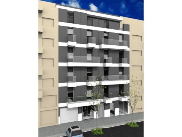 Apartment nuevo under construction T2 Matosinhos-Sul - central heating, balcony, solar panels, garage, balconies, kitchen