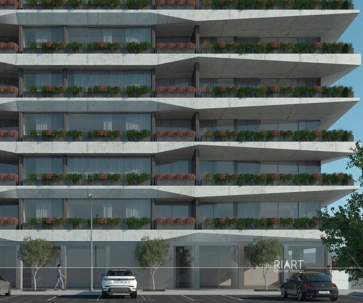 Apartment neue sea view T2 Matosinhos-Sul - balcony, balconies, kitchen, parking space, garage, sea view