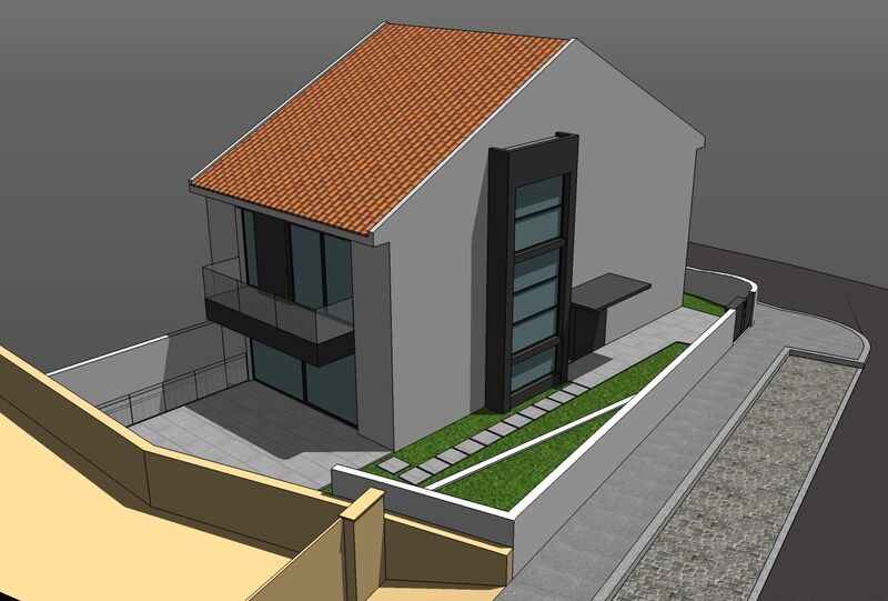 House V4 Oliveira do Douro Vila Nova de Gaia - balcony, quiet area, attic, terrace, alarm, garage, air conditioning