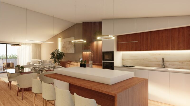 Apartamento novo T2 para venda Espinho Anta - varandas, vidros duplos, garagem, terraços, ar condicionado