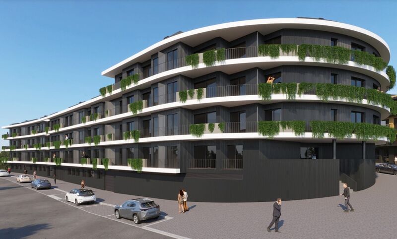 Apartment T2 Rio Tinto Gondomar - garage, terraces, balcony, balconies, terrace