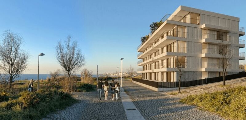 Apartment T2 Seca do Bacalhau Canidelo Vila Nova de Gaia - parking space, terrace, balconies, ground-floor, air conditioning, balcony, garage