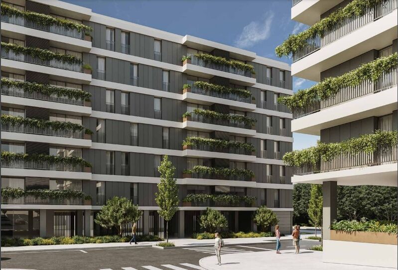 Apartamento T2 Paranhos Porto - varandas, garagem, equipado, jardins, ar condicionado, parque infantil