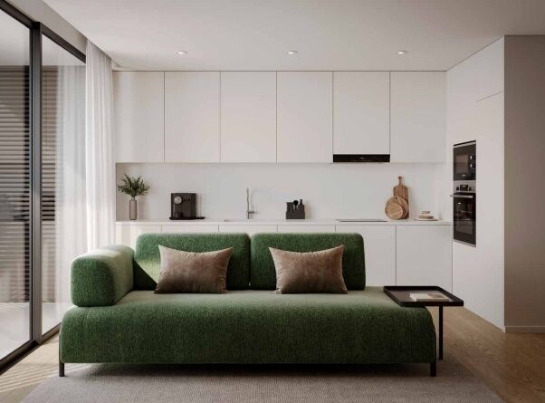 Apartment T2 Paranhos Porto - equipped, balconies, balcony, gardens, garage, playground, air conditioning