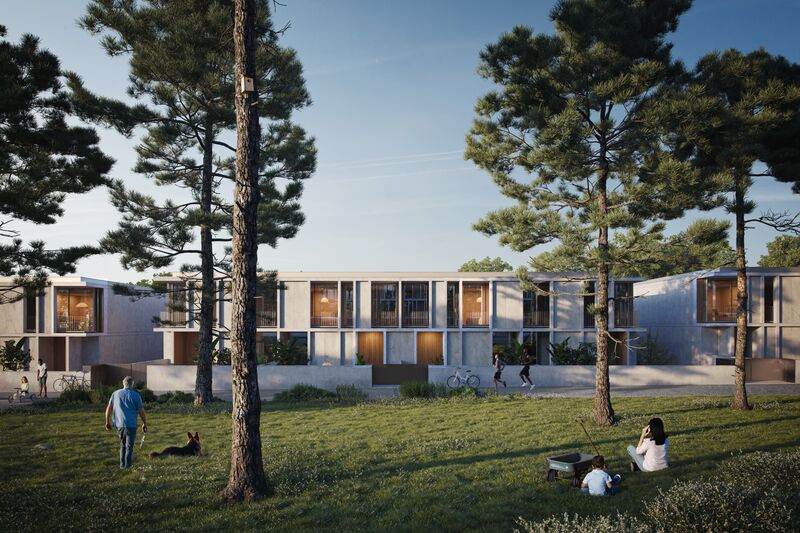дом премиум V3 Arcozelo Vila Nova de Gaia - сад, терраса, оборудованная кухня, зеленые зоны, бассейн, гараж, кондиционер, балконы