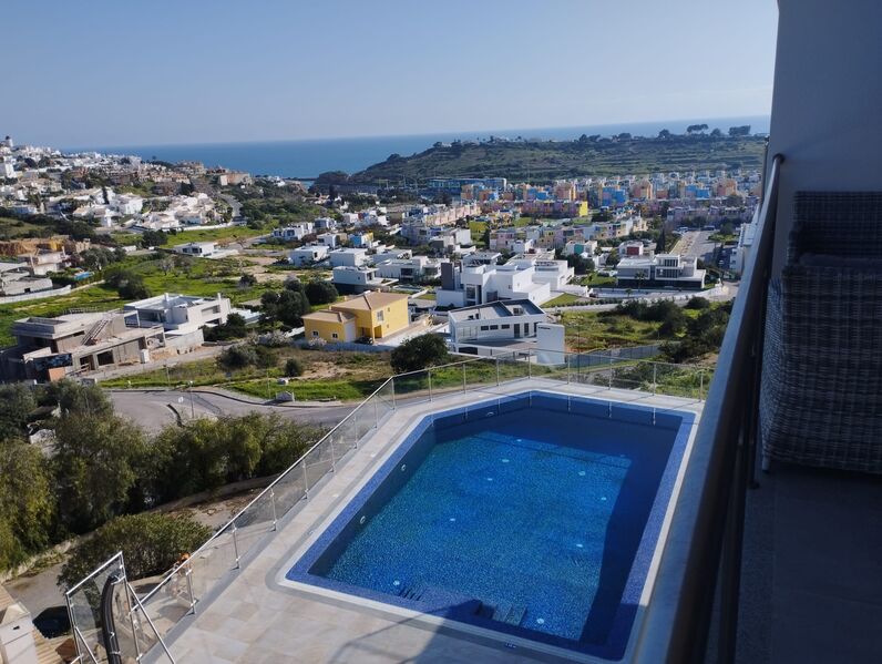 Apartment new 1 bedrooms Albufeira - garage, swimming pool, balcony, sea view, furnished, air conditioning