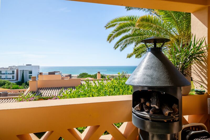 Apartment Modern sea view 3 bedrooms São Gonçalo de Lagos - condominium, store room, radiant floor, garden, sea view, swimming pool, terrace, fireplace