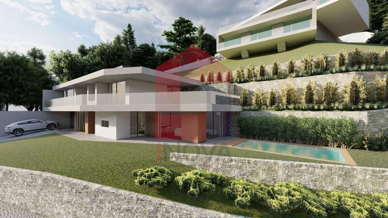 À venda Moradia nova V4 Vila Verde - painéis solares, ar condicionado, piscina, jardim, aquecimento central