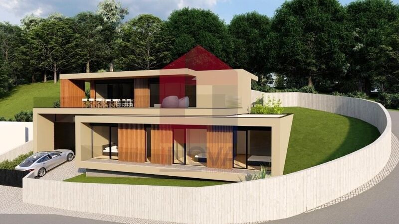земля c 640m2 Gême Geme Vila Verde - отличный подъезд