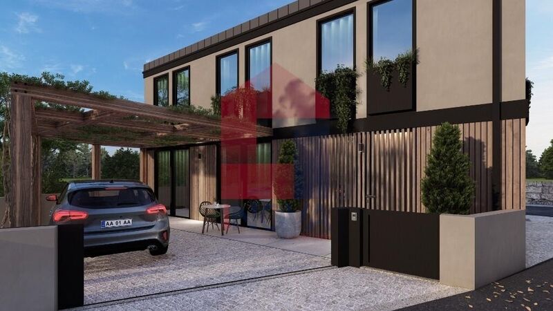 House new in the center 3 bedrooms Vila Verde - air conditioning, video surveillance