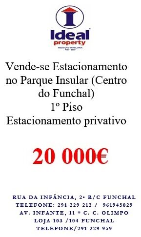 Garagem Centro Santa Maria Maior Funchal à venda