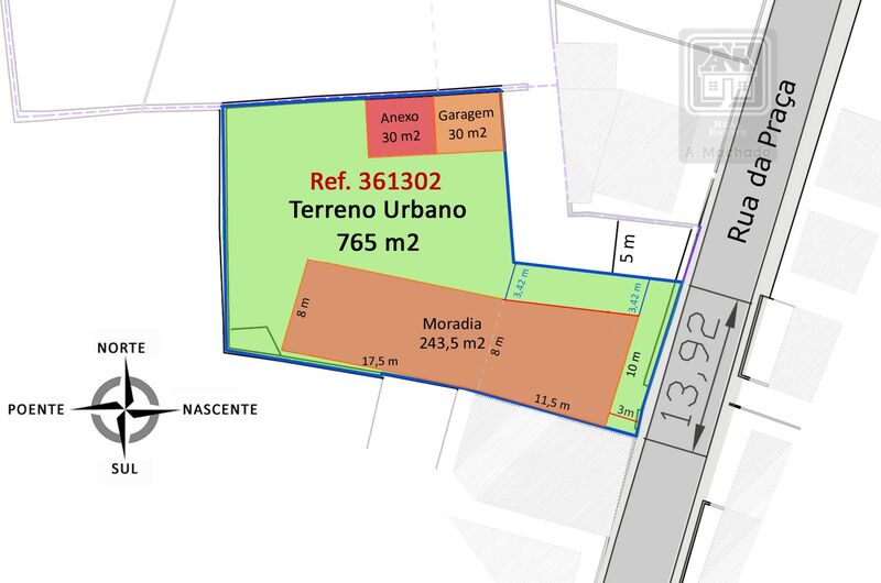 Terreno Urbano para construção Vila de São Sebastião Angra do Heroísmo - garagem