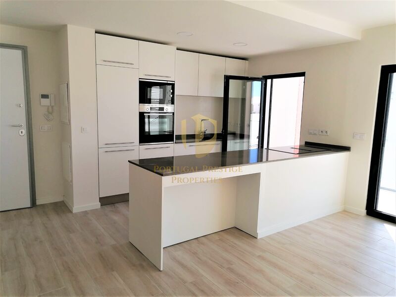 Apartment T3 Modern under construction Quelfes Olhão - radiant floor, kitchen, balcony, store room, air conditioning
