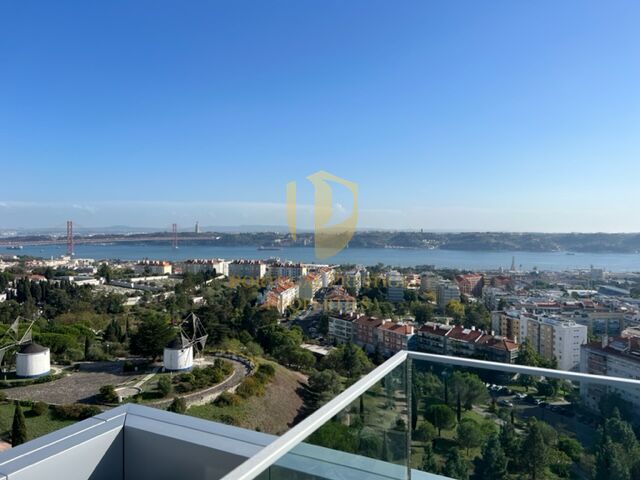 Apartamento T4 Restelo São Francisco Xavier Lisboa - piscina, terraço, sauna, zonas verdes, equipado