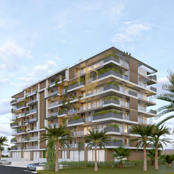 Apartment 3 bedrooms Modern Avenida Calouste Gulbenkian Faro - air conditioning, great location, swimming pool, garage, balcony, terrace