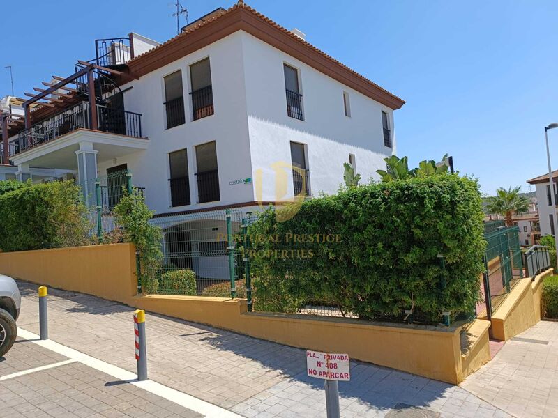 Building Costa Esuri Ayamonte - balconies, air conditioning, terraces, gated community, terrace, balcony, yard, swimming pool