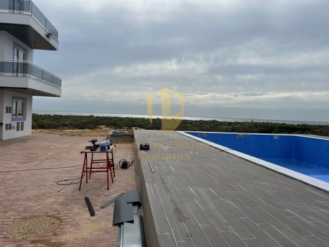 Apartment T0 Modern Vila Nova de Cacela Vila Real de Santo António - condominium, solar panels, air conditioning, green areas, swimming pool, garage