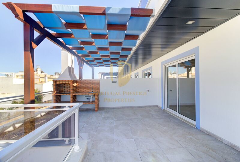 Apartment T1 Duplex Vila Nova de Cacela Vila Real de Santo António - green areas, terrace, solar panels, air conditioning, barbecue, condominium, swimming pool, garage