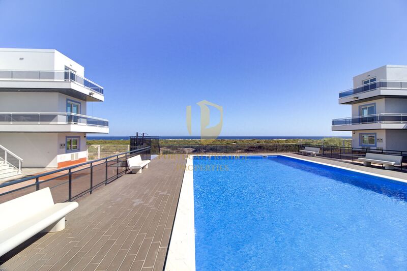Apartment T1 Duplex Vila Nova de Cacela Vila Real de Santo António - solar panels, swimming pool, green areas, barbecue, terrace, condominium, air conditioning, garage