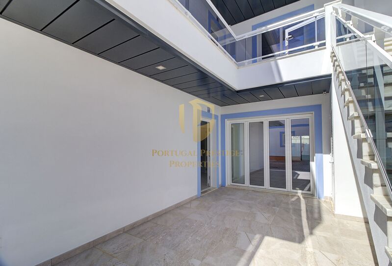Apartment T1 Duplex Vila Nova de Cacela Vila Real de Santo António - barbecue, green areas, swimming pool, solar panels, terrace, air conditioning, condominium, garage