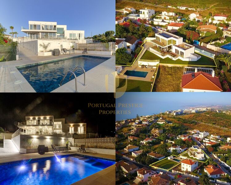 House Modern V6 Estepona - sea view, swimming pool, terrace, garden