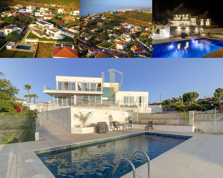 House Modern V6 Estepona - sea view, swimming pool, terrace, garden