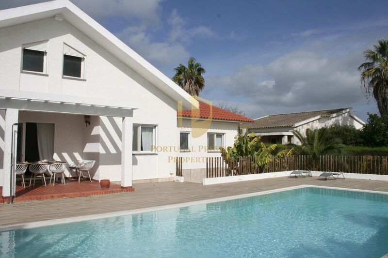 House V5 Luxury in the center Vila Nova de Cacela Vila Real de Santo António - garage, fireplace, garden, terrace, swimming pool