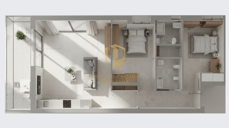 Apartment T2 Monte Gordo Vila Real de Santo António - ,