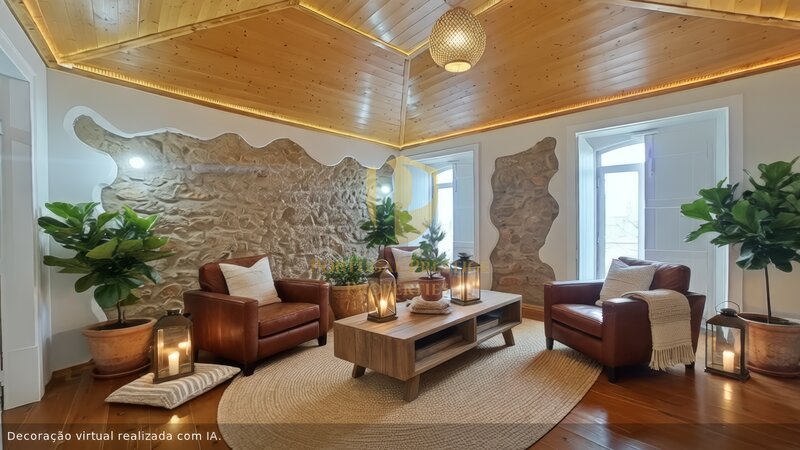 Apartment Renovated in the center T4 São Brás de Alportel - barbecue, attic