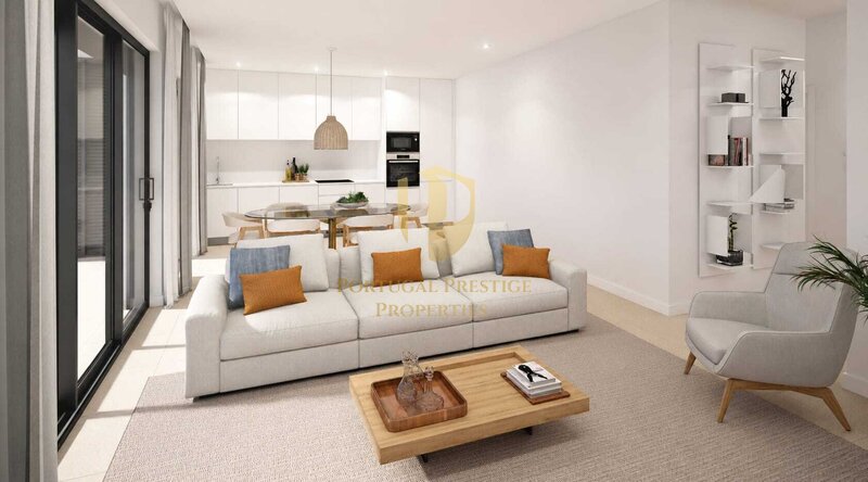 Appartement T2 Tavira - plancher radiant, balcon, climatisation, balcons, piscine