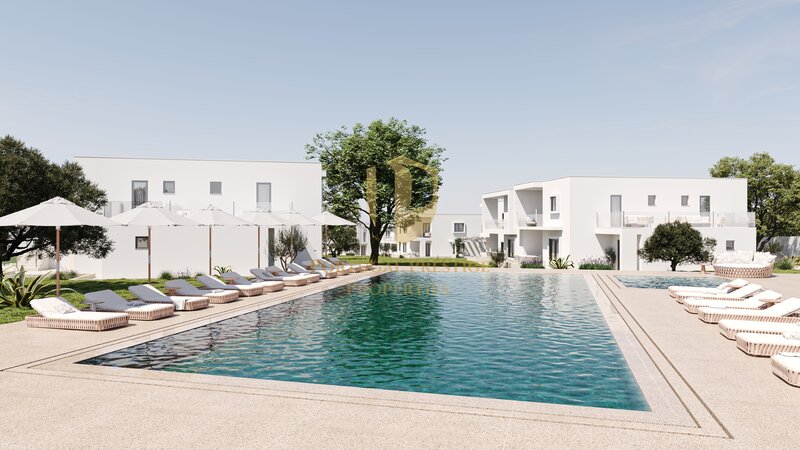 Appartement Modern T2 Carvoeiro Lagoa (Algarve) - tuinen, vloerverwarming, zwembad, balkons, zonnepanelen, gemeubileerd