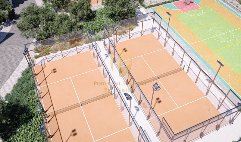 Appartement T2 Carvoeiro Lagoa (Algarve) - zwembad, tuin, uitgerust, gemeubileerd, sauna, groene zones, appartementencomplex, speeltuin, terras, tennisbaan