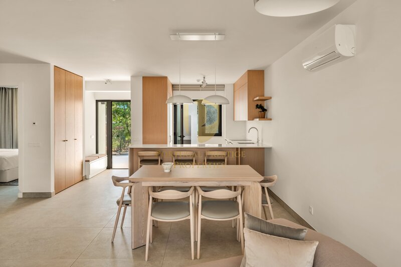 Wohnung Modern T2 Carvoeiro Lagoa (Algarve) - balkone, solarpaneele, strahlungsboden, swimmingpool, gärten, möbliert