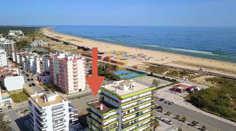 Appartement T1+1 Modern Monte Gordo Vila Real de Santo António - dubbel glas, airconditioning