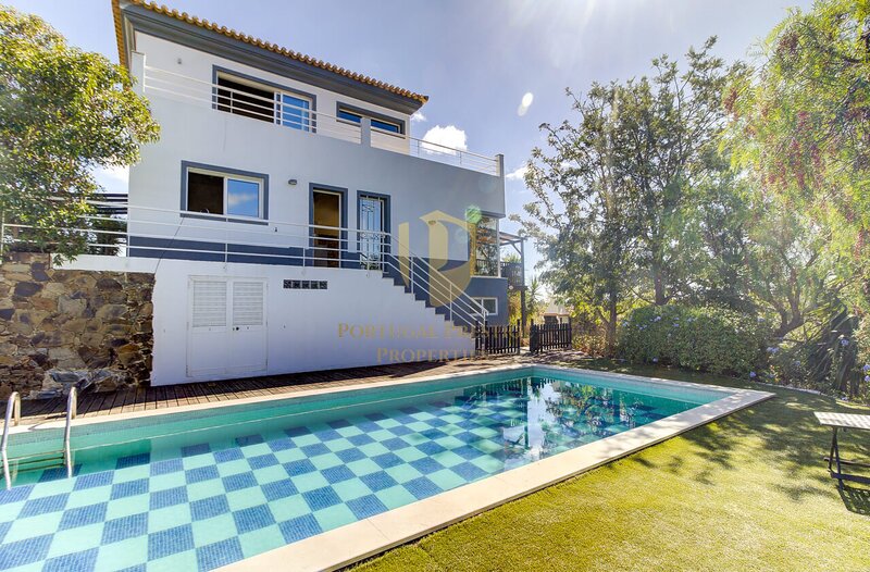 House 4 bedrooms Modern Conceição Tavira - swimming pool, fireplace, barbecue, air conditioning, balconies