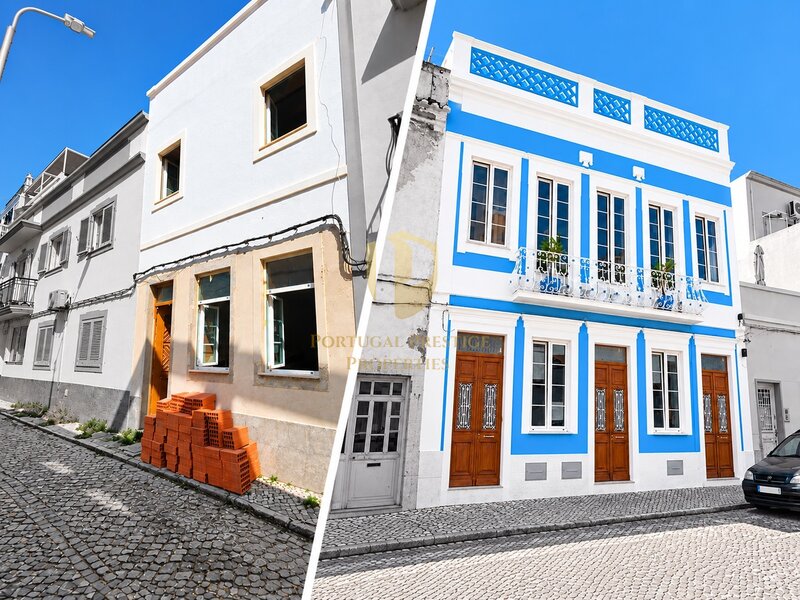 Casa Renovada en el centro V5 Olhão - piscina, terraza, aire acondicionado, barbacoa, doble acristalamiento