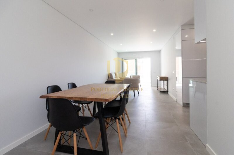 Apartamento Moderno en el centro T2 Monte Gordo Vila Real de Santo António - balcón, aire acondicionado, amueblado, aislamiento térmico