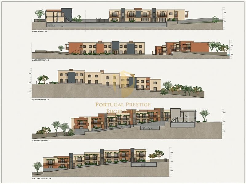 Maa-alue hyväksytty projekti Lagoa (Algarve) - erinomainen pääsy