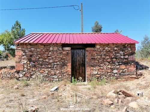 Land Rustic with 4680sqm Sarzedas Castelo Branco - mountain view, electricity, cork oaks, fruit trees, construction viability, water