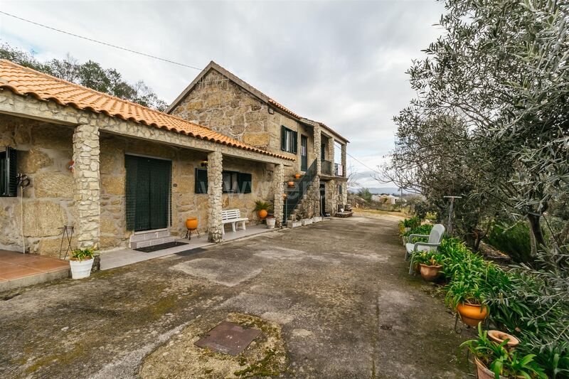 Quinta com moradia V2 Malpique Caria Belmonte - luz, lareira, água, ar condicionado, árvores de fruto, quintal, electricidade, mobilada, oliveiras