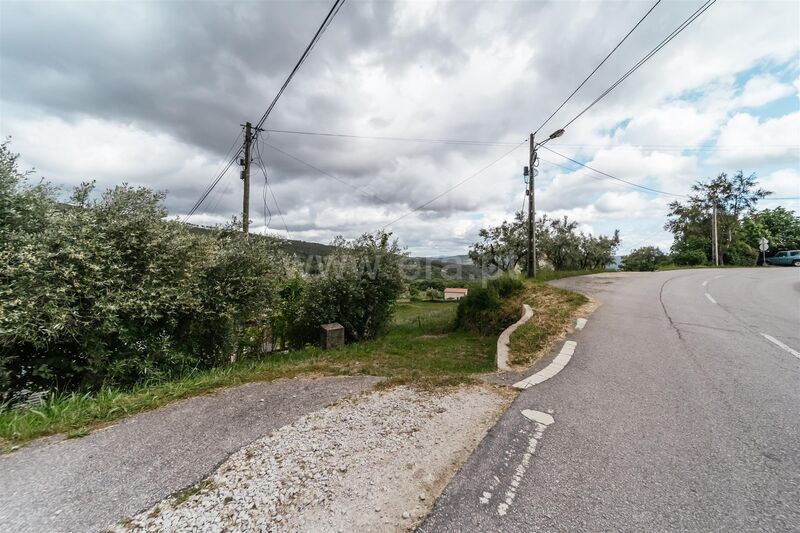 Terreno Agrícola com 3110m2 Unhais da Serra Covilhã - luz, oliveiras, água, zona sossegada, cultura arvense, garagem