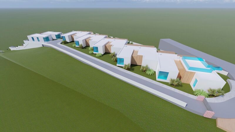 Land with approved project Hortas do Tabual Vila do Bispo - sea view
