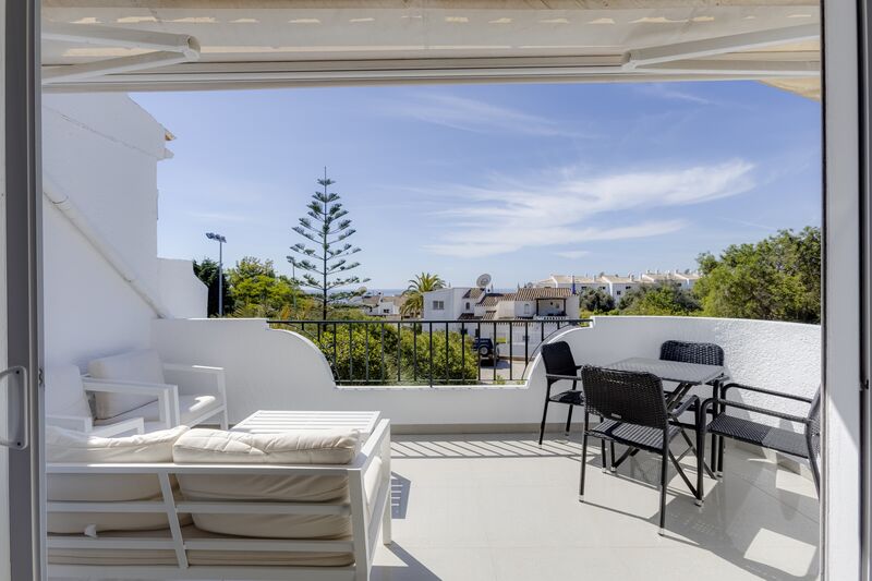 House 2 bedrooms Renovated Praia da Luz Lagos - terrace, air conditioning, sea view, swimming pool