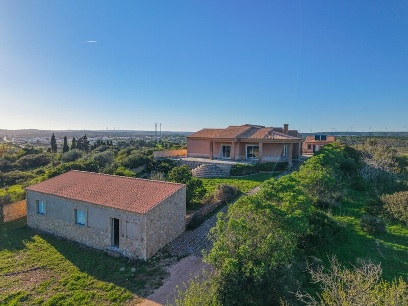 House in the countryside 3 bedrooms Montinhos da Luz Lagos - garage, terrace, solar panels, swimming pool