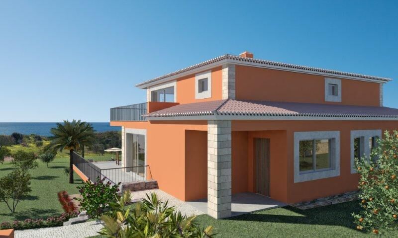 House Single storey V3 Atalaia São Gonçalo de Lagos - double glazing, alarm, sea view, swimming pool, garage, central heating, balcony, air conditioning