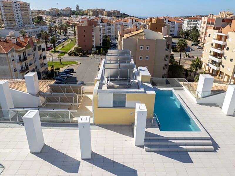 Apartamento T2 novo Ameijeira São Gonçalo de Lagos - terraços, painéis solares, varandas, piscina, ar condicionado, vidros duplos, piso radiante, garagem