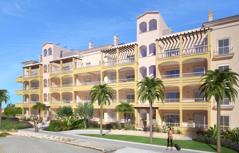 Apartment T2 Ameijeira São Gonçalo de Lagos - double glazing, garage, balconies, terraces, terrace, air conditioning, balcony, swimming pool, solar panels, radiant floor