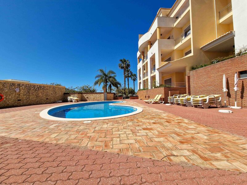 Apartment 1+1 bedrooms Olhos de Água Albufeira - garage, balcony, swimming pool, sea view, condominium